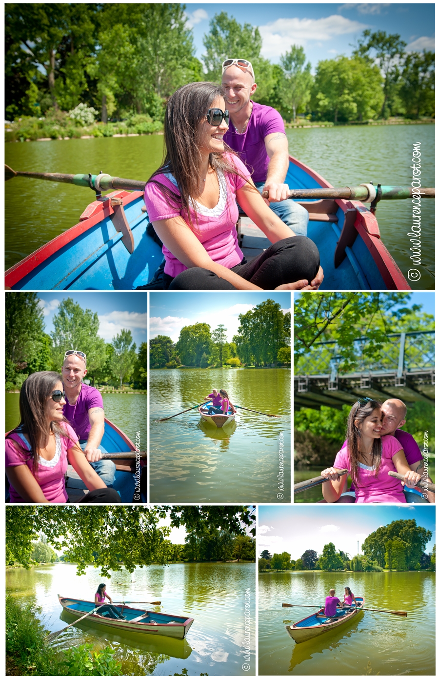 seance photo couple engagement mariage laurence parot photographe bois de vincennes