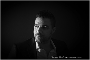 portrait noir et blanc en studio essonne