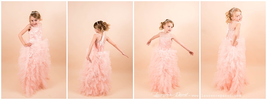 shooting photos princesse petite fille thème princesse 