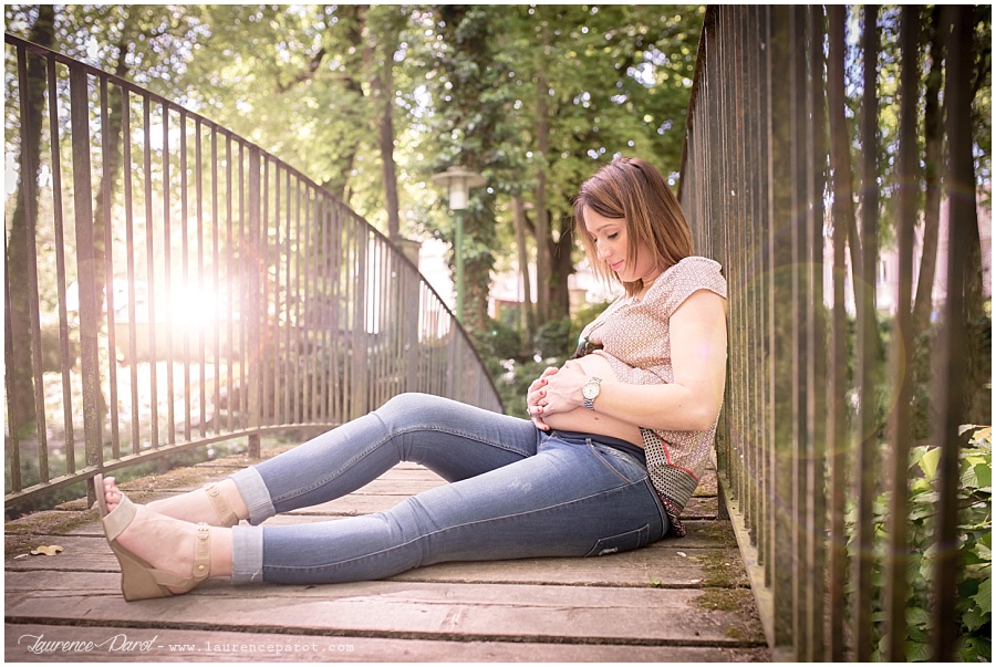 photo femme enceinte extérieur ile de france 