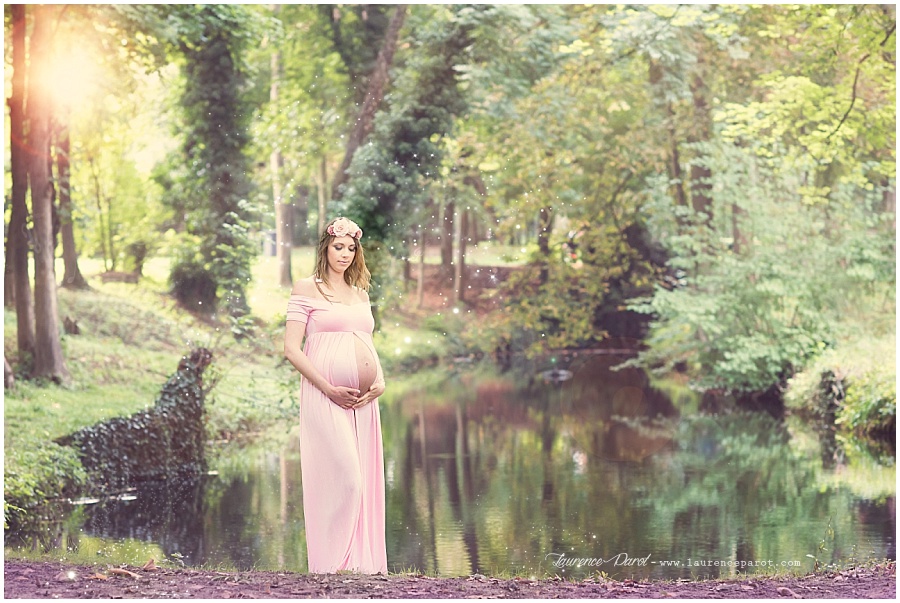 robe de grossesse pour photos extérieur