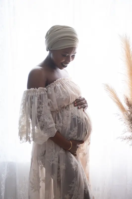 Séance photo grossesse au studio à Vigneux-sur-Seine (Essonne 91)