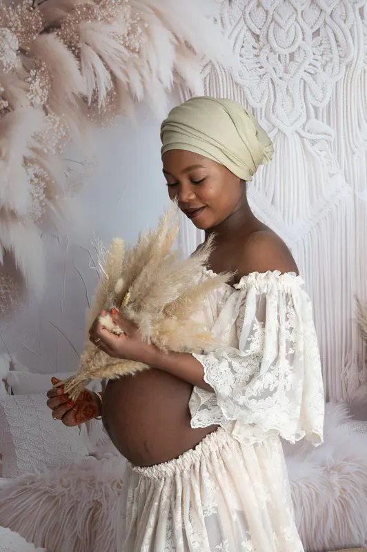Séance photo grossesse au studio à Vigneux-sur-Seine (Essonne 91)