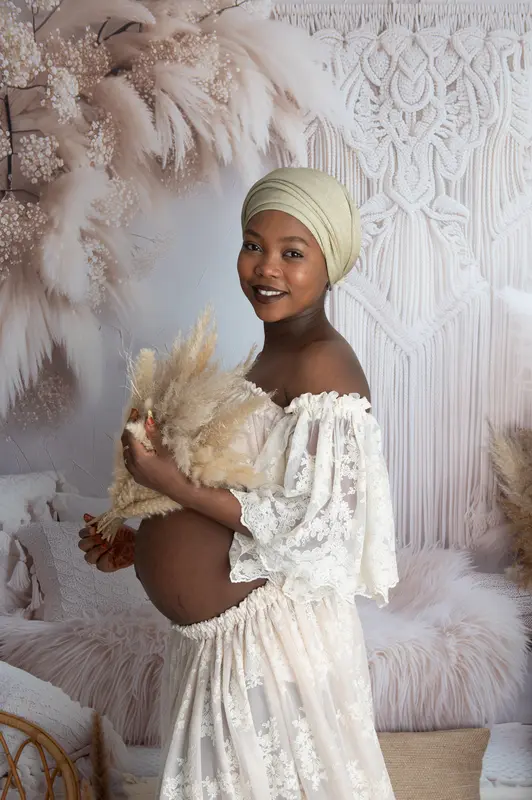 Séance photo grossesse au studio à Vigneux-sur-Seine (Essonne 91)