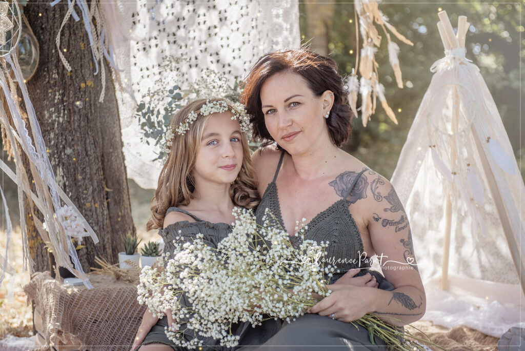 Séance photo famille en extérieur en Essonne (91)