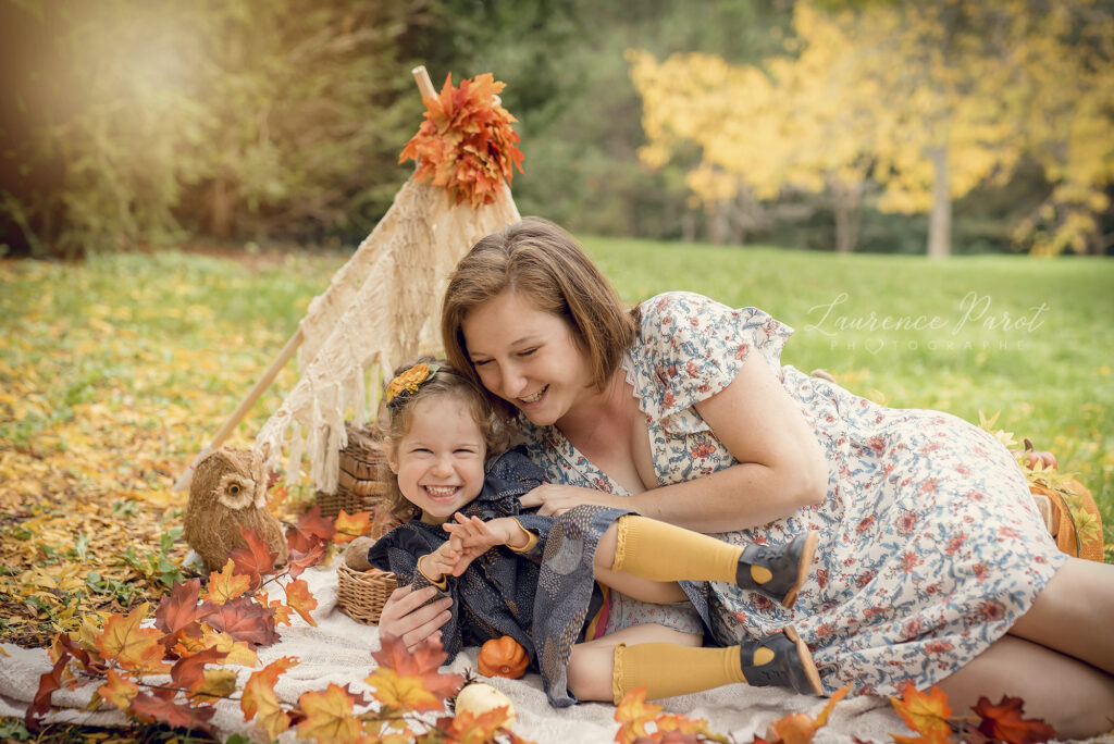 Séance photo famille en extérieur en Essonne (91)
