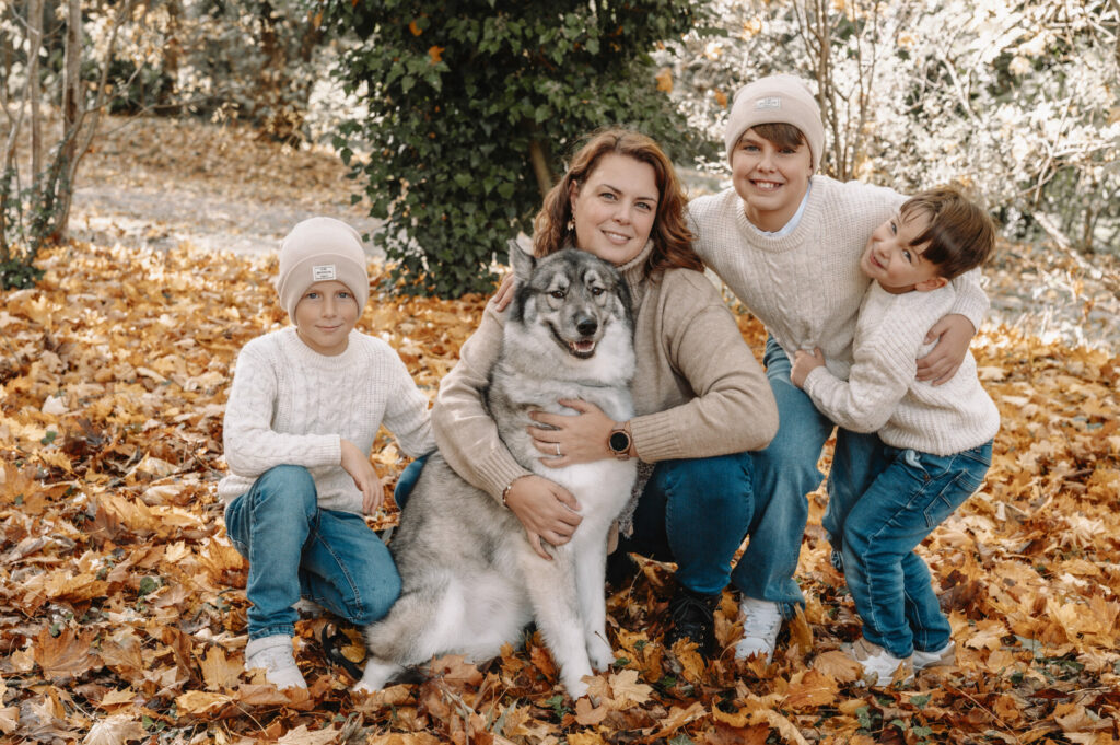 Séance photo famille nature en Essonne