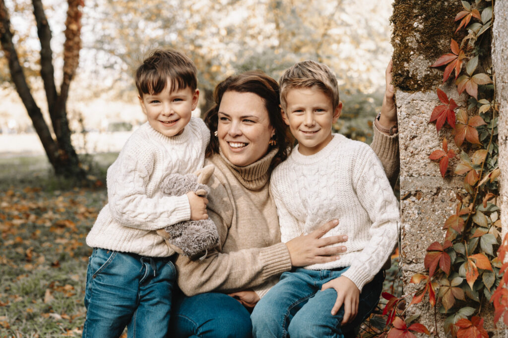 Séance photo famille nature en Essonne