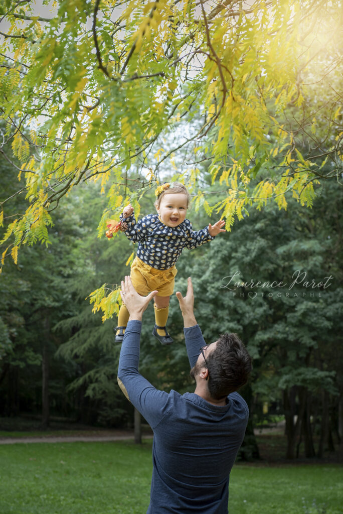 Séance photo famille en extérieur en Essonne (91)